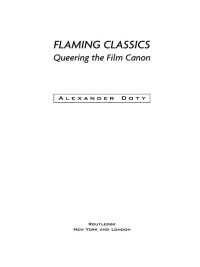 Cover image: Flaming Classics 1st edition 9780415923453