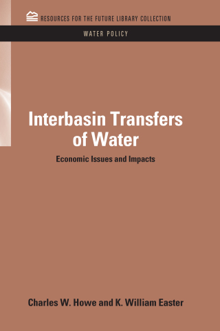 Immagine di copertina: Interbasin Transfers of Water 1st edition 9781617260780