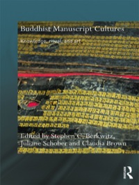 Cover image: Buddhist Manuscript Cultures 1st edition 9780415776165