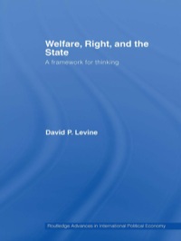 Imagen de portada: Welfare, Right and the State 1st edition 9780415664110