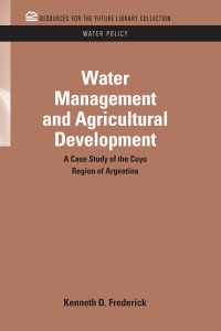 Imagen de portada: Water Management and Agricultural Development 1st edition 9781617260858