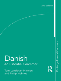 Imagen de portada: Danish: An Essential Grammar 2nd edition 9780415496889