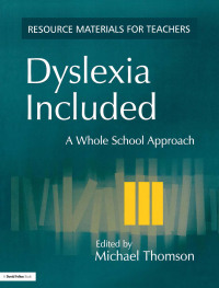 Titelbild: Dyslexia Included 1st edition 9781138154896