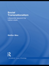 Cover image: Social Transnationalism 1st edition 9780415494502