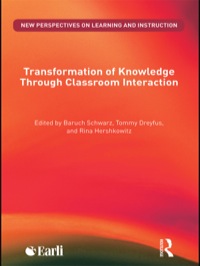 Cover image: Transformation of Knowledge through Classroom Interaction 1st edition 9780415492256