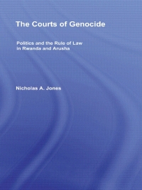 Cover image: The Courts of Genocide 1st edition 9780415685269
