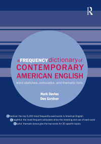 صورة الغلاف: A Frequency Dictionary of Contemporary American English 1st edition 9780415490641