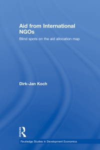 Cover image: Aid from International NGOs 1st edition 9780415546508
