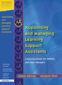 Cover image: Appointing and Managing Learning Support Assistants 1st edition 9781138164154