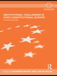 Imagen de portada: Institutional Challenges in Post-Constitutional Europe 1st edition 9780415845144