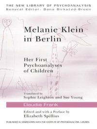 Cover image: Melanie Klein in Berlin 1st edition 9780415484978