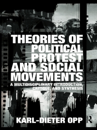 Imagen de portada: Theories of Political Protest and Social Movements 1st edition 9780415483889