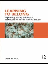 Cover image: Learning to Belong 1st edition 9780415483667