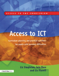 صورة الغلاف: Access to ICT 1st edition 9781843120896