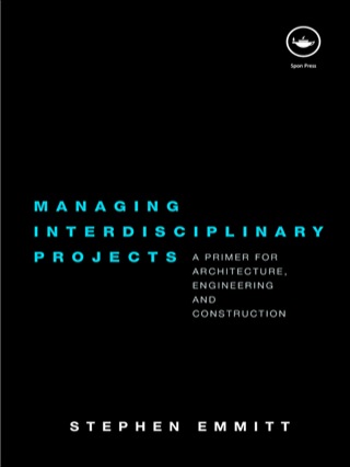 Cover image: Managing Interdisciplinary Projects 1st edition 9780415481700