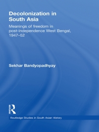 Imagen de portada: Decolonization in South Asia 1st edition 9780415481069