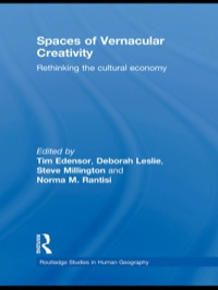 صورة الغلاف: Spaces of Vernacular Creativity 1st edition 9781138982710