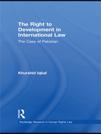 Titelbild: The Right to Development in International Law 1st edition 9780415631617