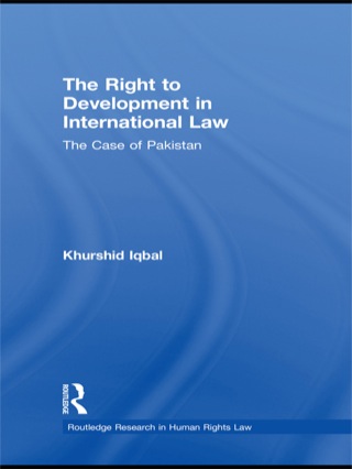 Cover image: The Right to Development in International Law 1st edition 9780415631617