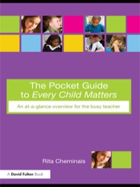 Imagen de portada: The Pocket Guide to Every Child Matters 1st edition 9780415479172