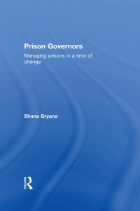 Imagen de portada: Prison Governors 1st edition 9780415627856