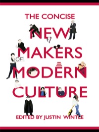 Imagen de portada: The Concise New Makers of Modern Culture 1st edition 9780415477833
