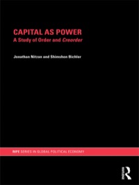 Cover image: Capital as Power 1st edition 9780415496803