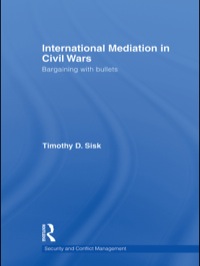 Cover image: International Mediation in Civil Wars 1st edition 9780415477055