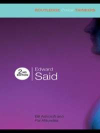 Cover image: Edward Said 2nd edition 9781032031019