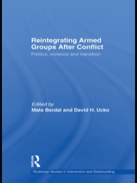 Imagen de portada: Reintegrating Armed Groups After Conflict 1st edition 9780415596619