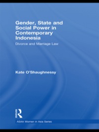صورة الغلاف: Gender, State and Social Power in Contemporary Indonesia 1st edition 9780415590228
