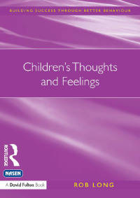 Cover image: Children's Thoughts and Feelings 1st edition 9781843123682