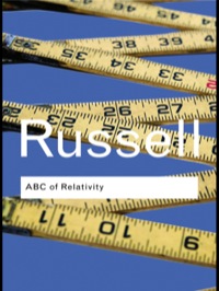 Imagen de portada: ABC of Relativity 1st edition 9781138834682