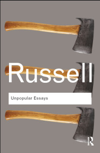 Imagen de portada: Unpopular Essays 1st edition 9781138170810