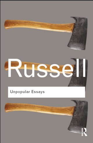 Imagen de portada: Unpopular Essays 1st edition 9781138302068