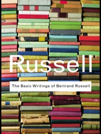 Cover image: The Basic Writings of Bertrand Russell 1st edition 9780415472388