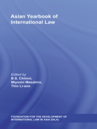 صورة الغلاف: Asian Yearbook of International Law 1st edition 9780415470193