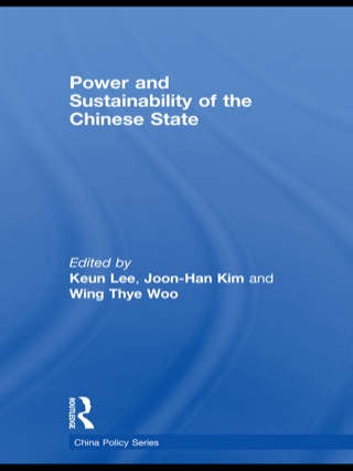 Immagine di copertina: Power and Sustainability of the Chinese State 1st edition 9780415541985