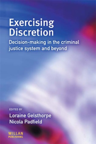 Cover image: Exercising Discretion 1st edition 9781903240991