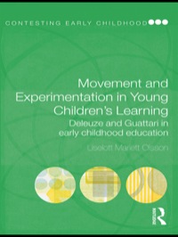 Cover image: Movement and Experimentation in Young Children's Learning 1st edition 9780415468664