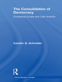 Cover image: The Consolidation of Democracy 1st edition 9780415663939