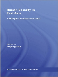 Imagen de portada: Human Security in East Asia 1st edition 9780415467964