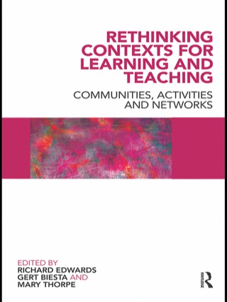 Titelbild: Rethinking Contexts for Learning and Teaching 1st edition 9780415467766