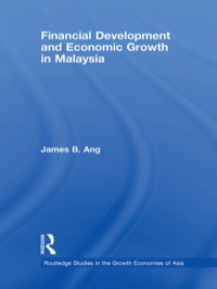 Cover image: Financial Development and Economic Growth in Malaysia 1st edition 9780415596152