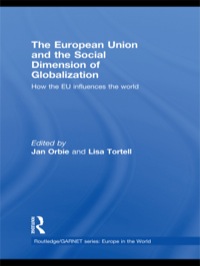 Cover image: The European Union and the Social Dimension of Globalization 1st edition 9780415466943