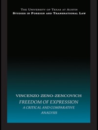 Imagen de portada: Freedom of Expression 1st edition 9780415471558