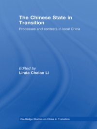 Cover image: The Chinese State in Transition 1st edition 9780415542319