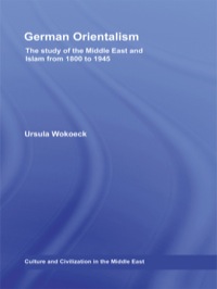 صورة الغلاف: German Orientalism 1st edition 9780415464901