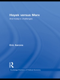 表紙画像: Hayek Versus Marx 1st edition 9780415464888