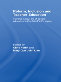 Cover image: Reform, Inclusion and Teacher Education 1st edition 9780415464482
